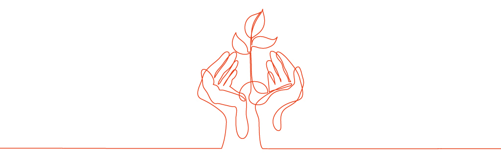 Illustration av planta